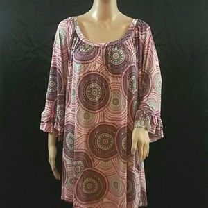 New B.Jaxx Womens Plus Size 3X Blouse